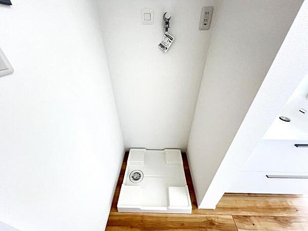 お天気を気にせずお洗濯ができ、室内干し可能です。