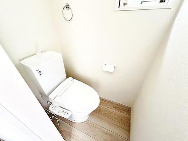 ほっと安らげるトイレ空間です。