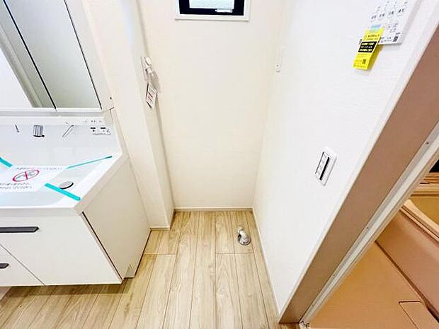 お天気を気にせずお洗濯ができ、室内干し可能です。