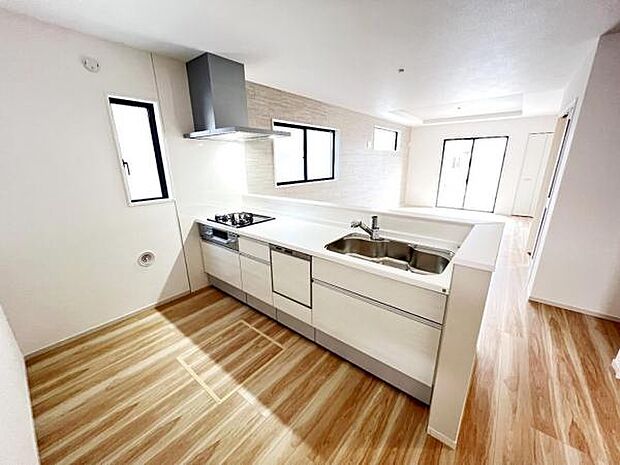 料理の時間が楽しくなるキッチンスペースです。