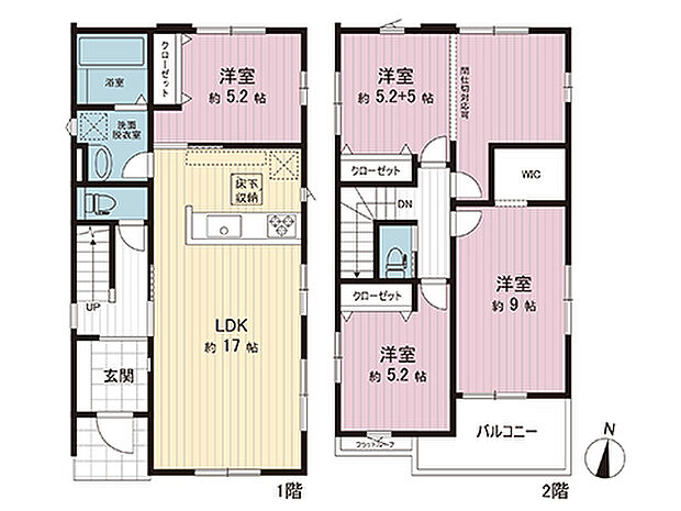 間取図です。図面と異なる場合は現況を優先させていただきます。