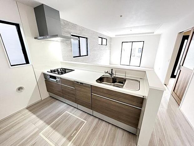 料理の時間が楽しくなるキッチンスペースです。