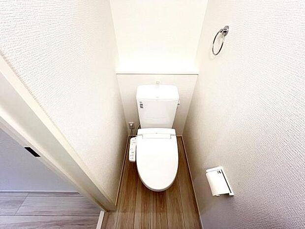 ほっと安らげるトイレ空間です。