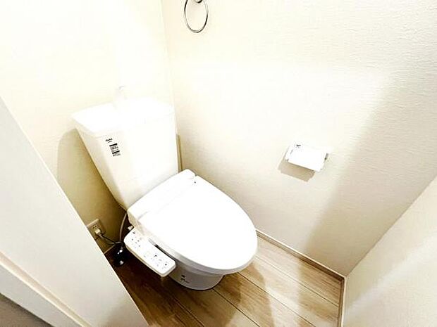 ほっと安らげるトイレ空間です。