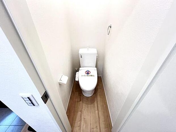 ほっと安らげるトイレ空間です。