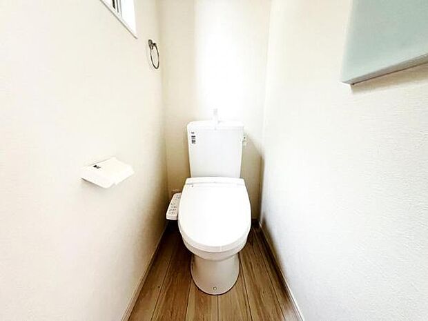 ほっと安らげるトイレ空間です。