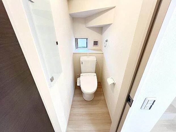 ほっと安らげるトイレ空間です。