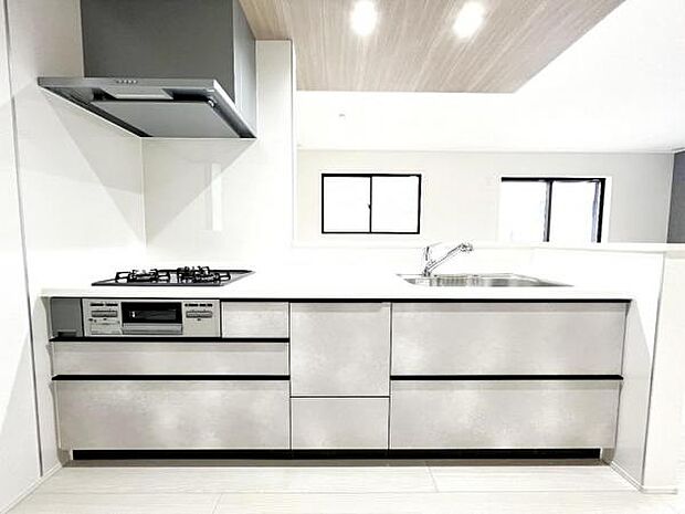 料理の時間が楽しくなるキッチンスペースです。