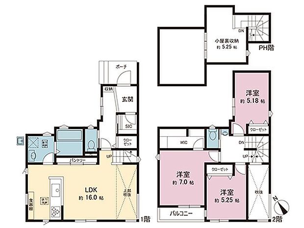 間取図です。図面と異なる場合は現況を優先させていただきます。