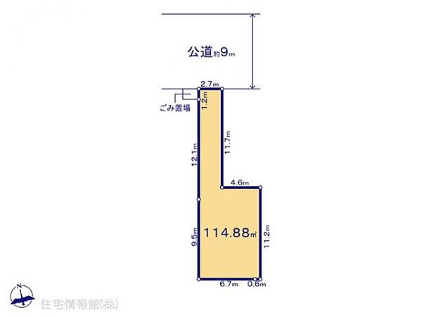 区画図：312001223982