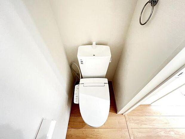 ほっと安らげるトイレ空間です。