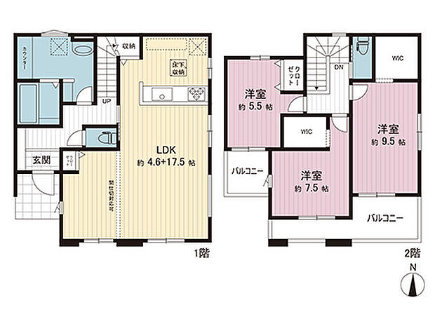 間取図です。図面と異なる場合は現況を優先させていただきます。
