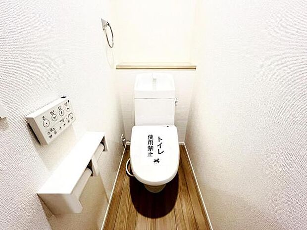 ほっと安らげるトイレ空間です。
