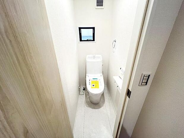 ほっと安らげるトイレ空間です。