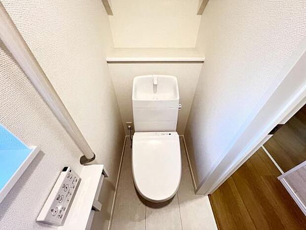 ほっと安らげるトイレ空間です。
