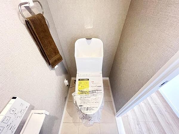 ほっと安らげるトイレ空間です。