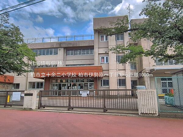 柏市立十余二小学校まで約1000m（徒歩13分）