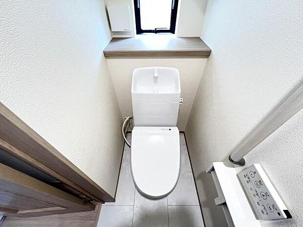 ほっと安らげるトイレ空間です。