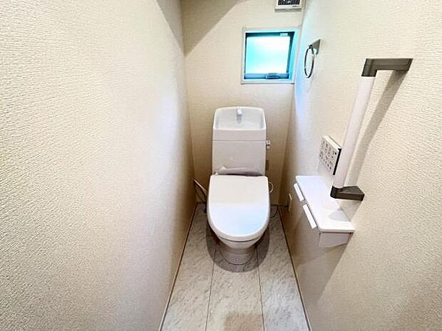 ほっと安らげるトイレ空間です。