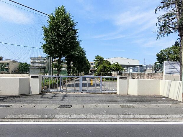 柏市立南部中学校まで約670m(徒歩9分)
