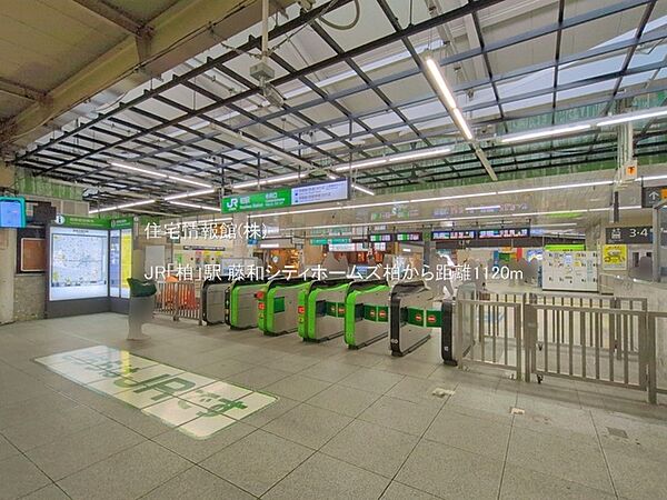 JR「柏」駅まで約1120m（徒歩14分）