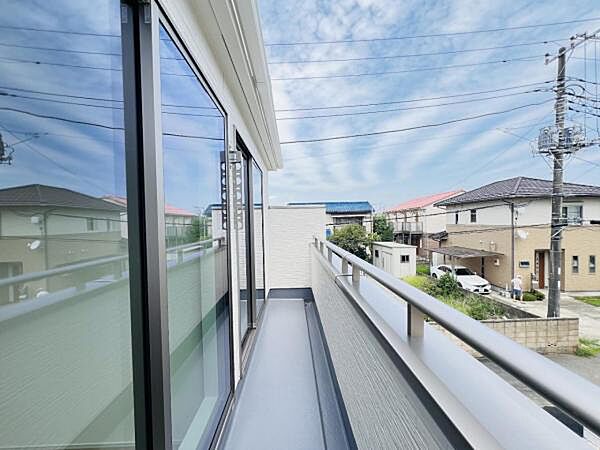 お洗濯ものを気持ち良く太陽の光で干せるのが嬉しいですね。