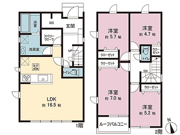 間取図です。図面と異なる場合は現況を優先させていただきます。