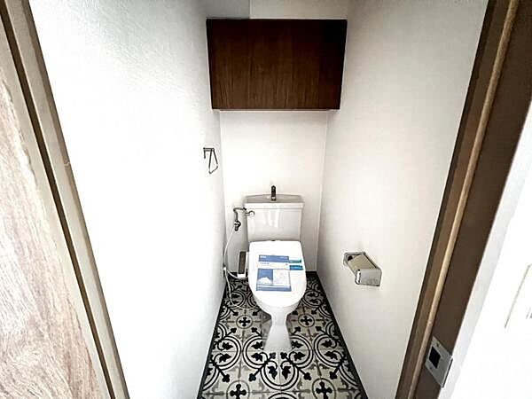 ほっと安らげるトイレ空間です。