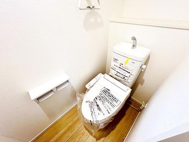 ほっと安らげるトイレ空間です。