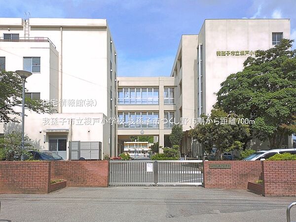 我孫子市立根戸小学校まで約700m（徒歩9分）
