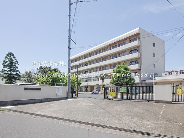 船橋市立金杉小学校まで約220m（徒歩3分）