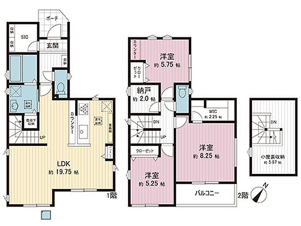 間取図です。図面と異なる場合は現況を優先させていただきます。