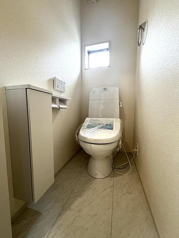 ほっと安らげるトイレ空間です。