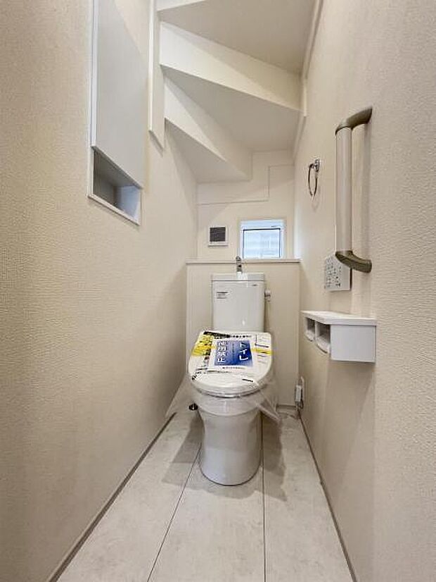 ほっと安らげるトイレ空間です。