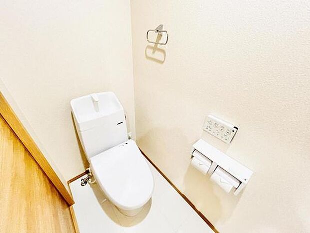 ほっと安らげるトイレ空間です。