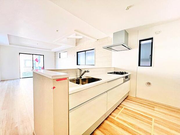 料理の時間が楽しくなるキッチンスペースです。