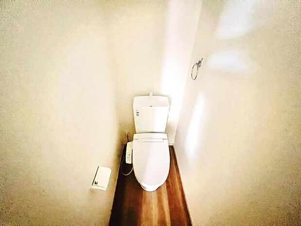 ほっと安らげるトイレ空間です。