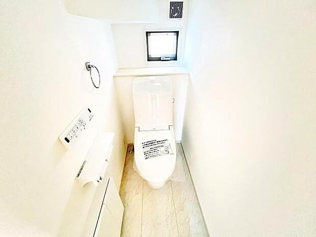 ほっと安らげるトイレ空間です。