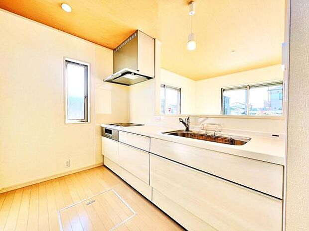 料理の時間が楽しくなるキッチンスペースです。