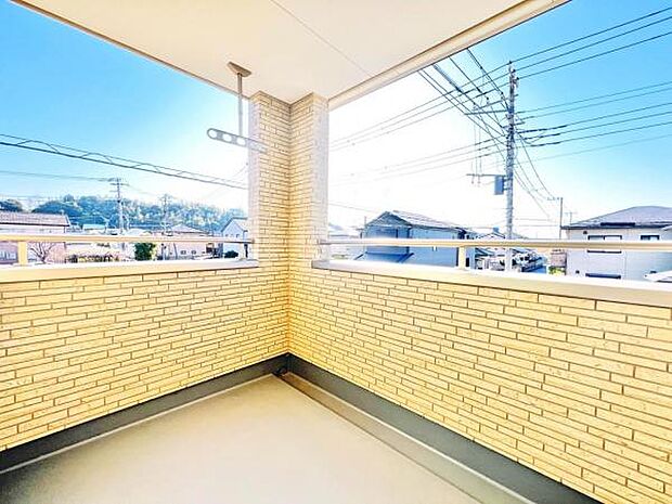 お洗濯ものを気持ち良く太陽の光で干せるのが嬉しいですね。