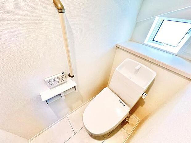 ほっと安らげるトイレ空間です。