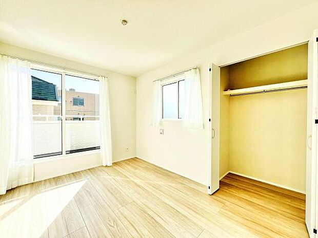 子供部屋にもちょうど良い大きさのお部屋です。