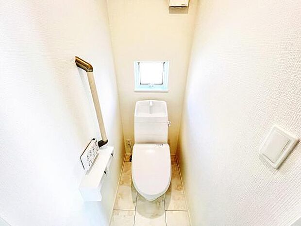ほっと安らげるトイレ空間です。
