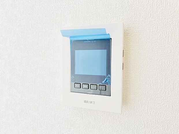 訪問者を確認できるTVモニター付きインターフォンです。