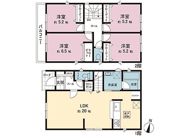 間取図です。図面と異なる場合は現況を優先させていただきます。