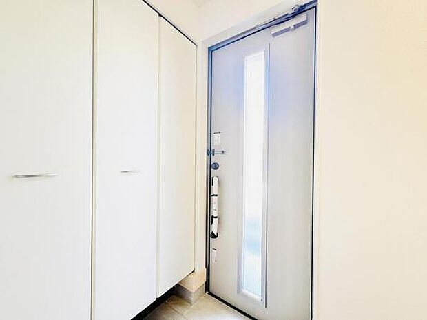 いつも気持ちよくご家族を迎えられる玄関です。