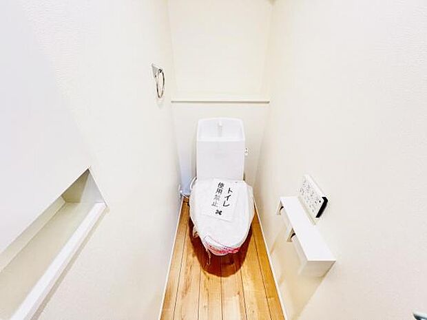 ほっと安らげるトイレ空間です。