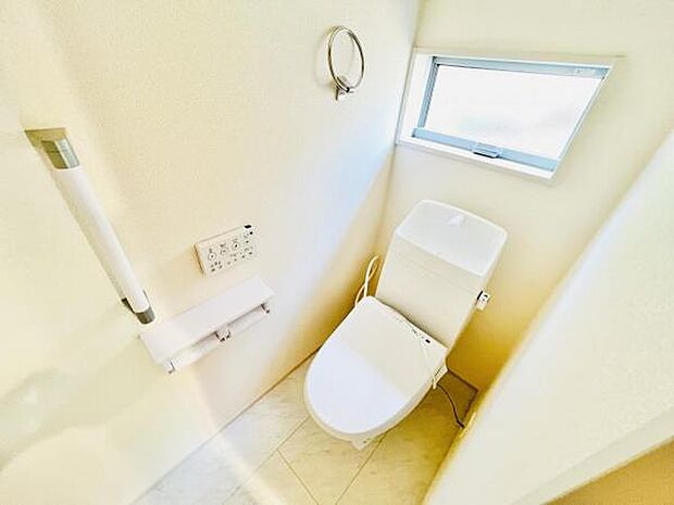 ほっと安らげるトイレ空間です。