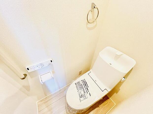 ほっと安らげるトイレ空間です。