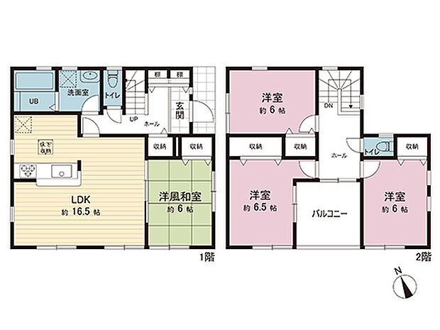 間取図です。図面と異なる場合は現況を優先させていただきます。